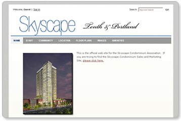 Homeowner Community Web Design